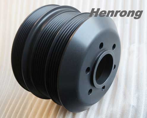 Black-Anodize-Pulley-for-Auto-Tuning-from-6061T6-Aluminium-by-CNC-Turning-1